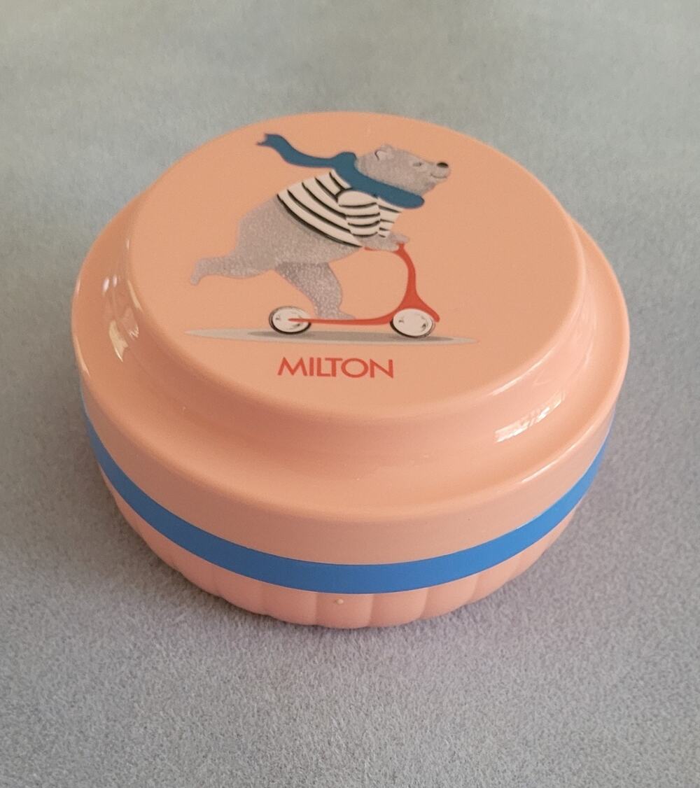 MILTON Bestie Insulated Lunch Box (Tiffin) Compact/Travel Friendly-4.5" X 2.5"